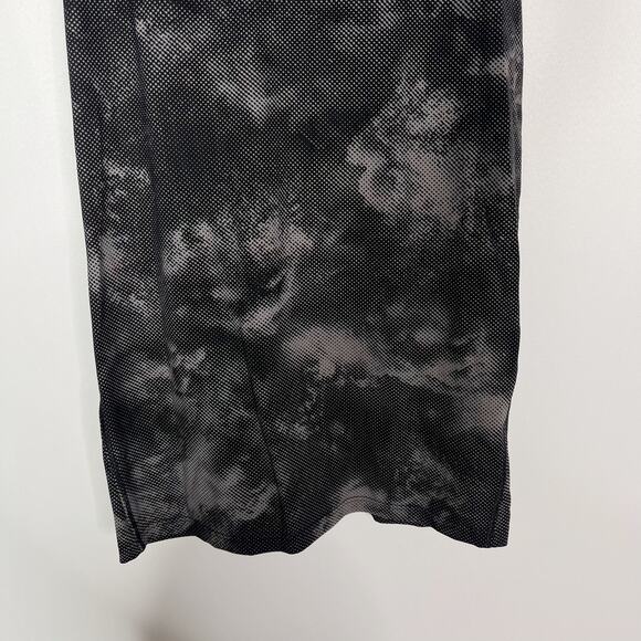 Athleta S Black Gray Ultimate Train Printed Tank Top Nebula Digital Racerback - Picture 4 of 8